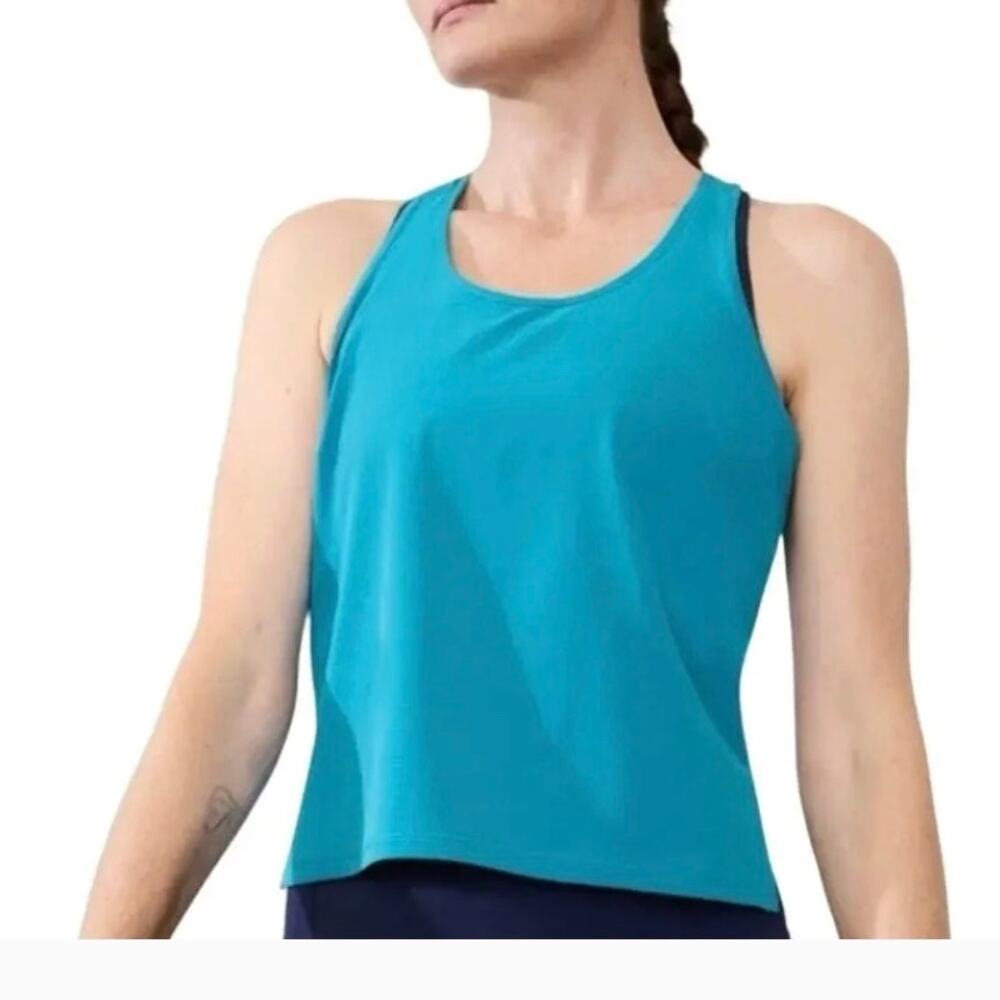 Athleta Navigate Tank Women's Medium Blue